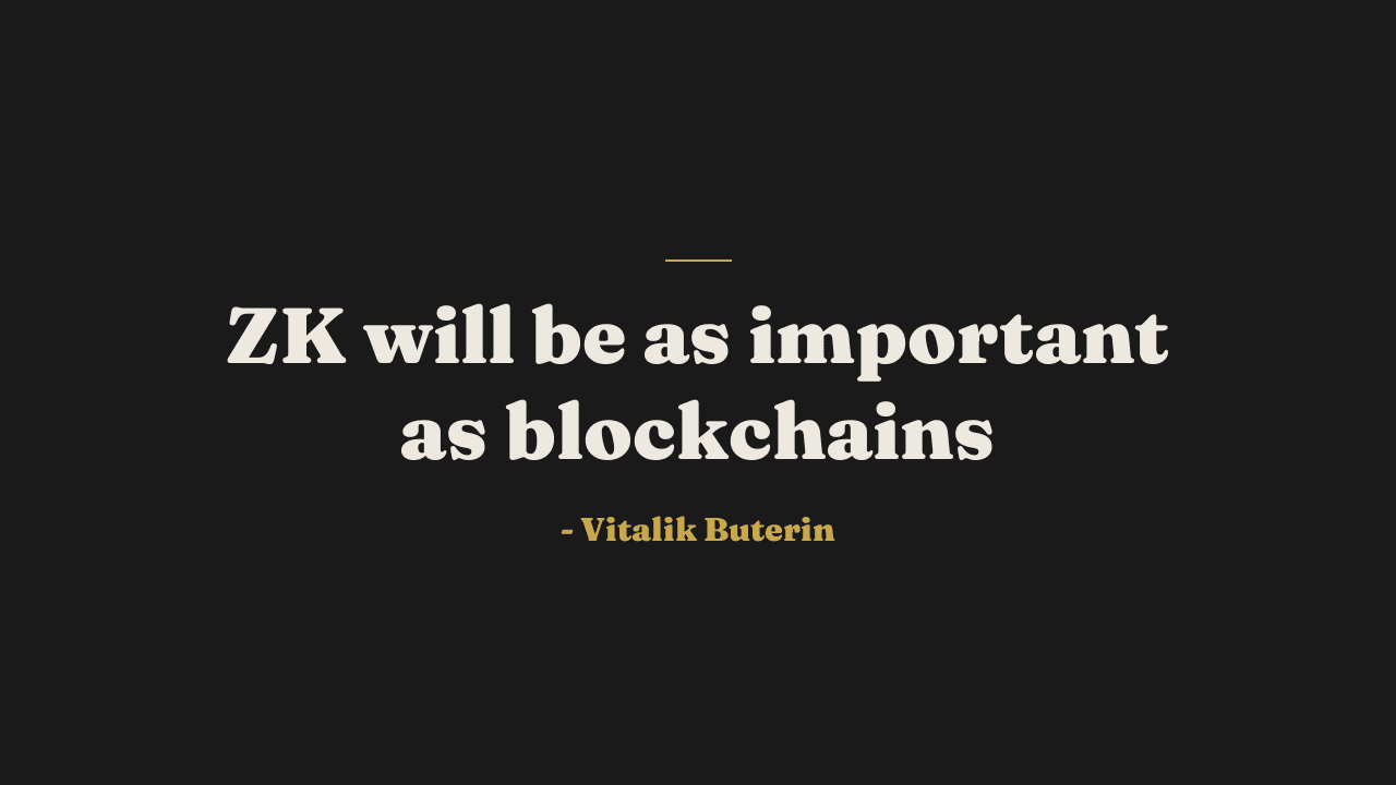 The Bull Case for ZK